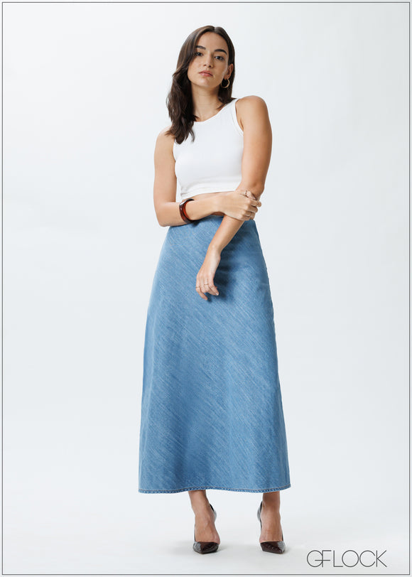 Chambray Skirt - 251125D