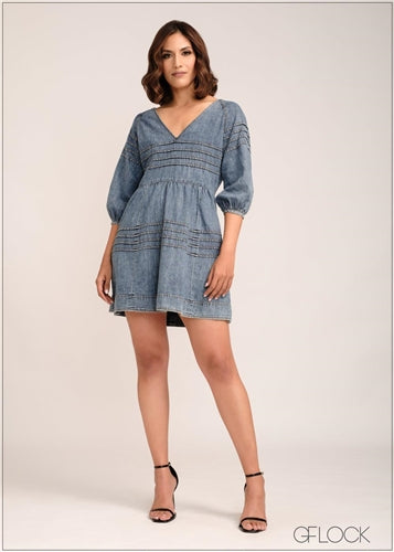 Denim Dress - 301223 - 01