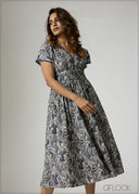 Printed Dress - 201026