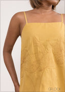 Embroidered Dress - 230525