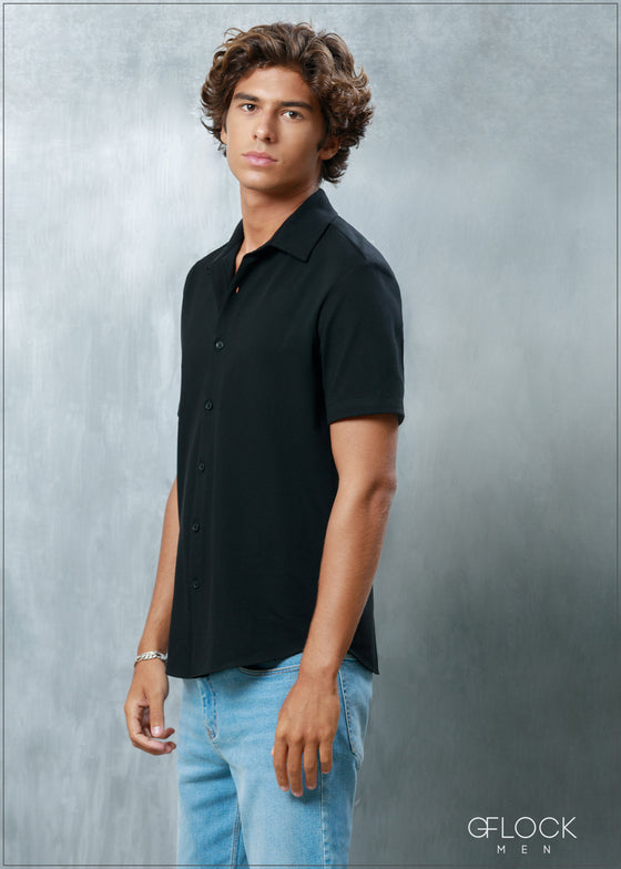 Full Placket Short Sleeve Polo - 150325