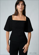 Puff Sleeve Top - 260626