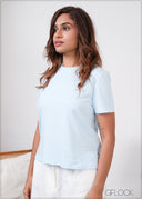 Side Slit Detailed Top - 280826