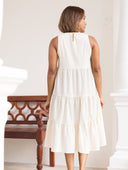Sleeveless Tiered Dress - 230525