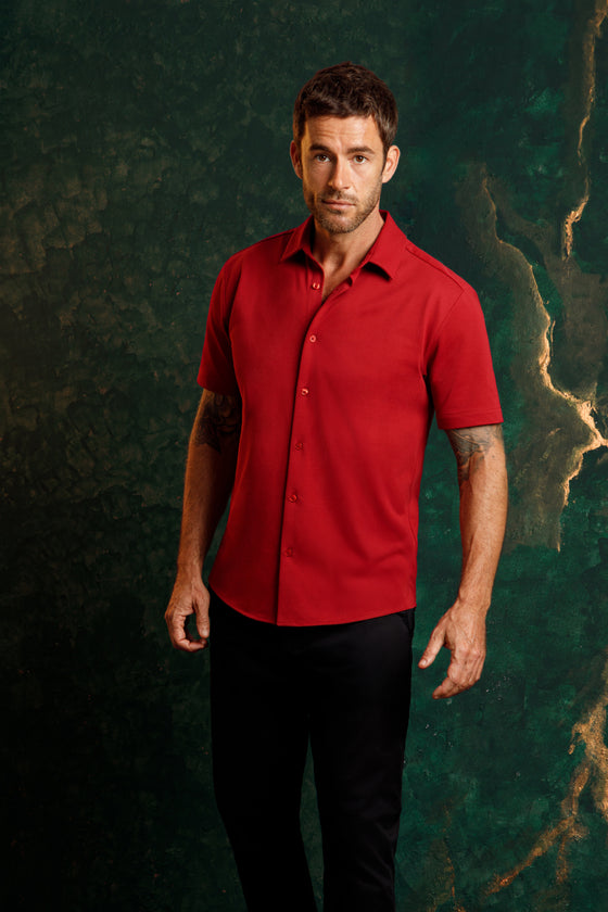 Full placket short sleeve POLO - 141224