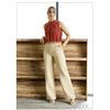 Straight Leg Pant - Long Length - 090824 - Beige