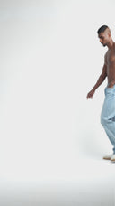 Ripped Straight Leg Jean - Long Length - 281026