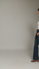 Mid Wash Bootcut Jean - Long Length - 250726
