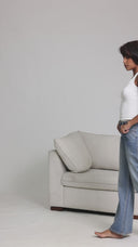Mid Wash Bootcut Jean - Short Length - 230926D