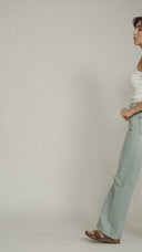 Light Wash Wide Leg Jean - Long Length - 150726