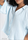 Gauze Short Sleeve Shirt - 171022