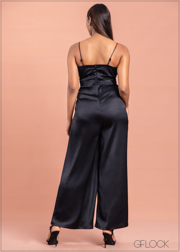 Wide Leg Jumpsuit - 1803