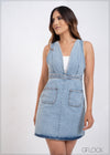 Moon Wash Pinafore - 030323