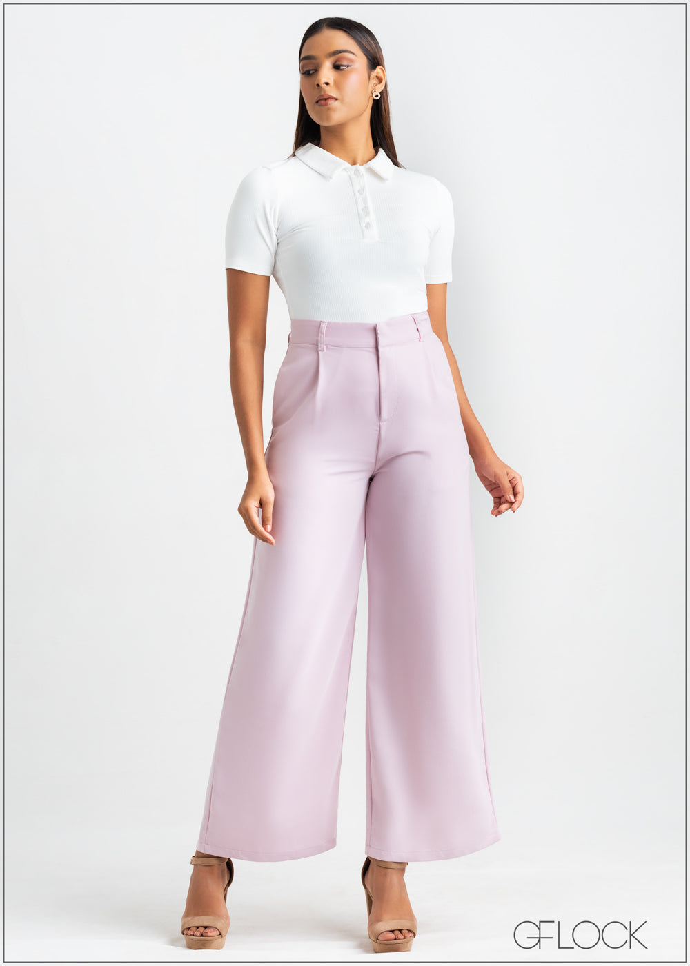 High Waist Flare Pant - 2006