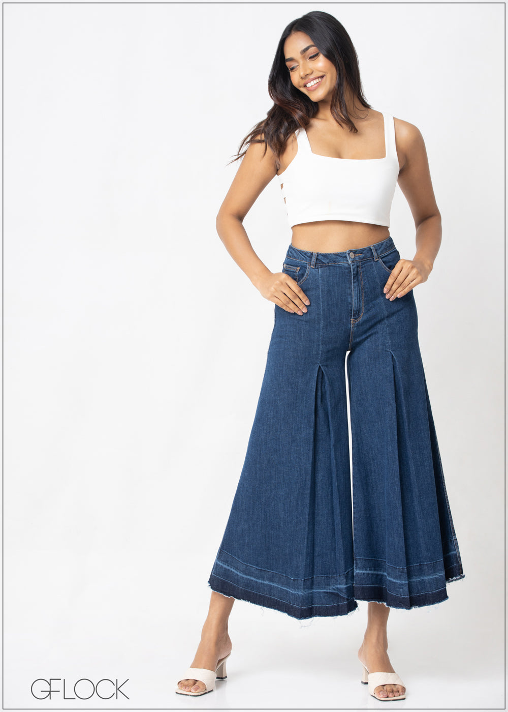 Mid Wash Culottes - 091222