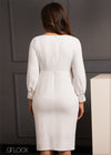 Dress With Front Button Detail - WWC1221