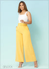 High Waisted Flared Pant - 2608