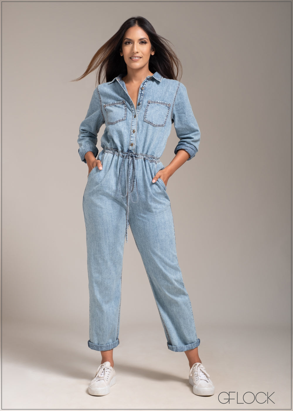 Moon Wash Jumpsuit - 020423