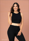 Sleeveless Crop Top - 121222