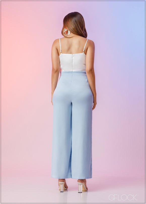 Color Block Jumpsuit - 211122