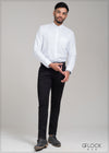 Normal Collar Long Sleeve Shirt - 090423 - 02