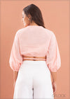 Raglan Sleeve Detail Top - 270323