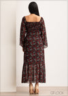 Ditsy Floral Maxi Dress - 1307