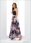 Flared Maxi Skirt - 110423
