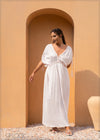 Draped Braid Detail Kaftan - 230123