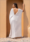 Draped Braid Detail Kaftan - 230123