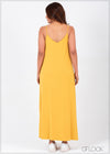 Strappy Knit Maxi Dress - CB1221