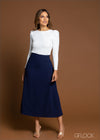 Long Flared Skirt - 2803