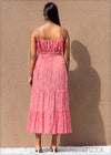 Tiered Ditsy Floral Dress - 1406
