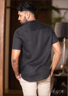 Short Sleeve Linen Shirt - 081222