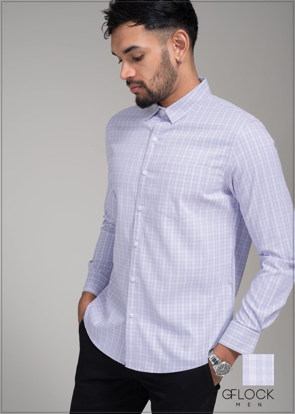 long sleeve shirt collar