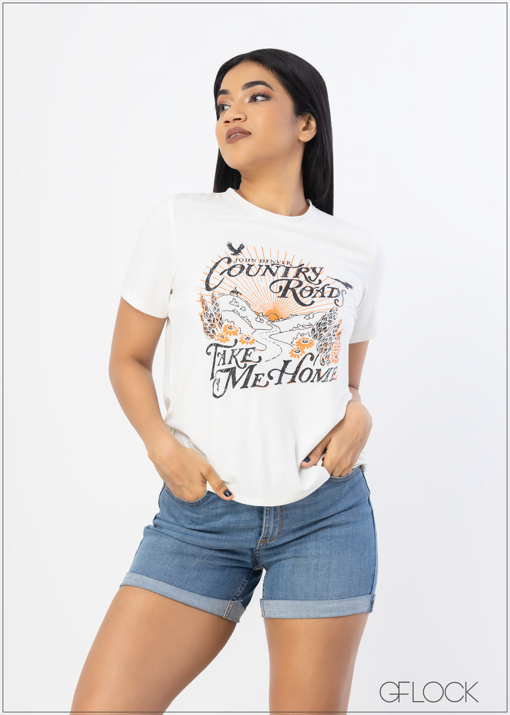 Country Road Graphic Tee - 021222