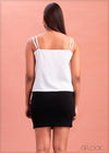 Double Strap Cami Top - 0702