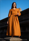 Multi-Way Linen Wrap Dress - 170323