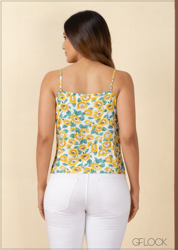 Printed Cami Top - 060323