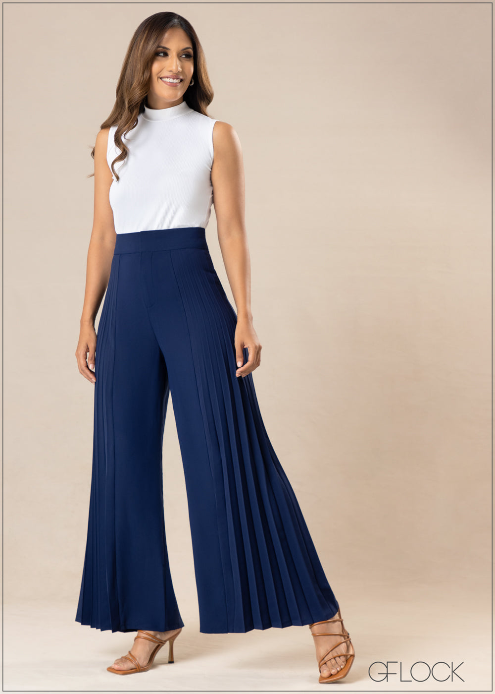 Side Pleated Pant - 280922