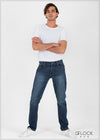 Regular Fit Dark Washed Jean - MJC1221