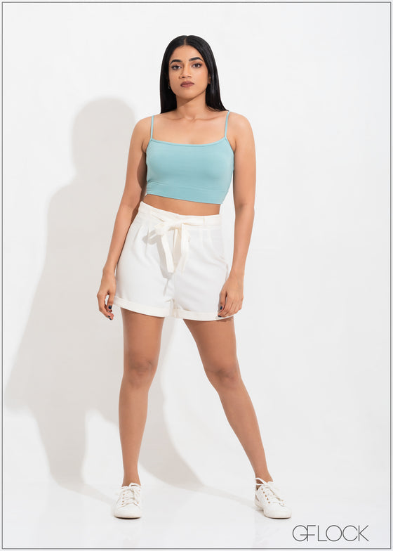 Front Tie-Up Shorts - 051222