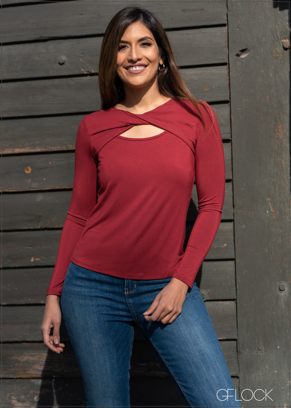 Twisted Yoke Top - 1802