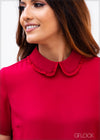 Top with Ruffle Collar - WW2307