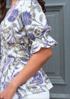 Smock Detail Puff Sleeve Top - 376