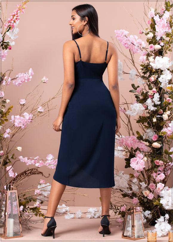 Tulip Hemmed Dress - EVE1308