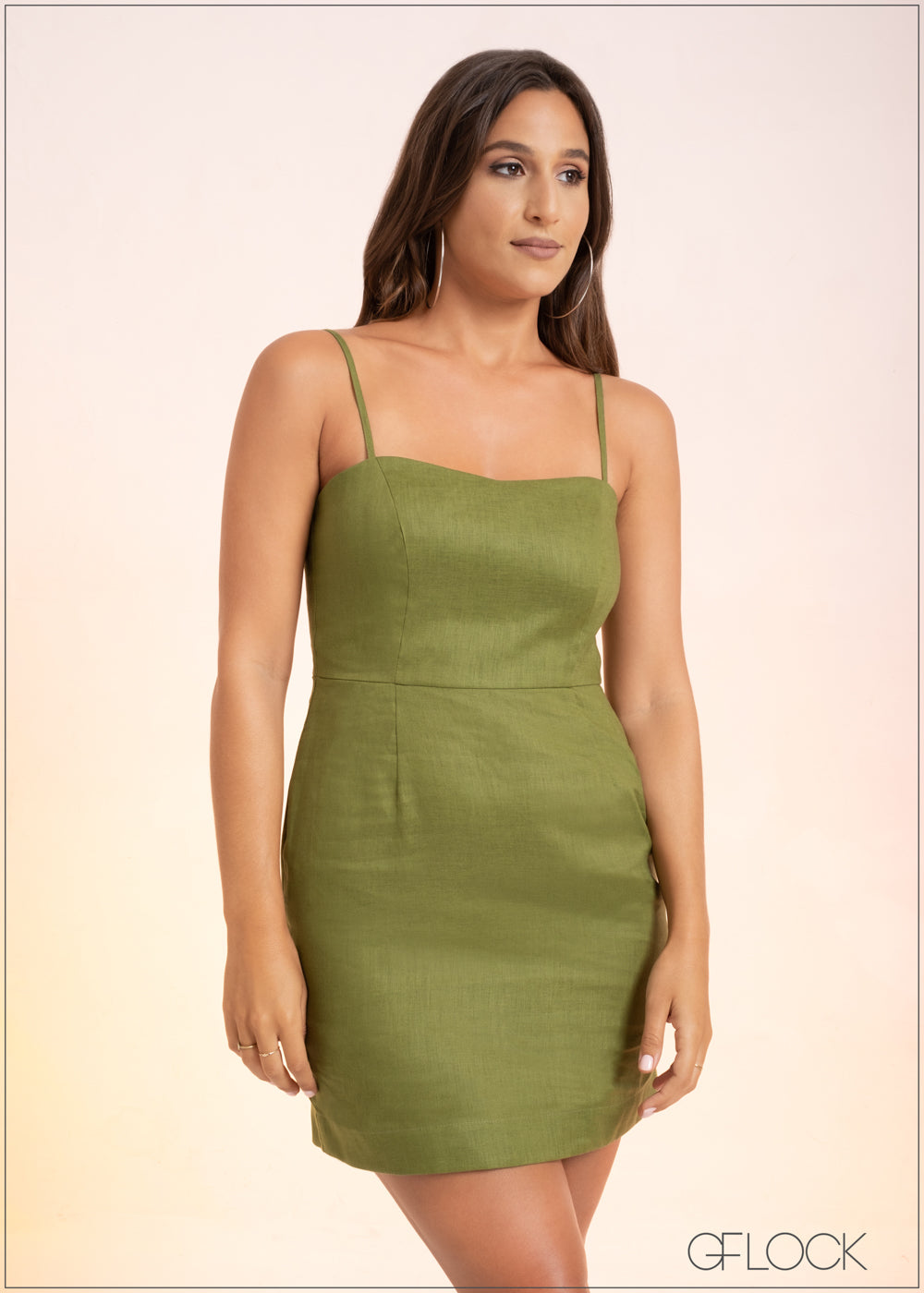 Linen Mini Dress - 210123