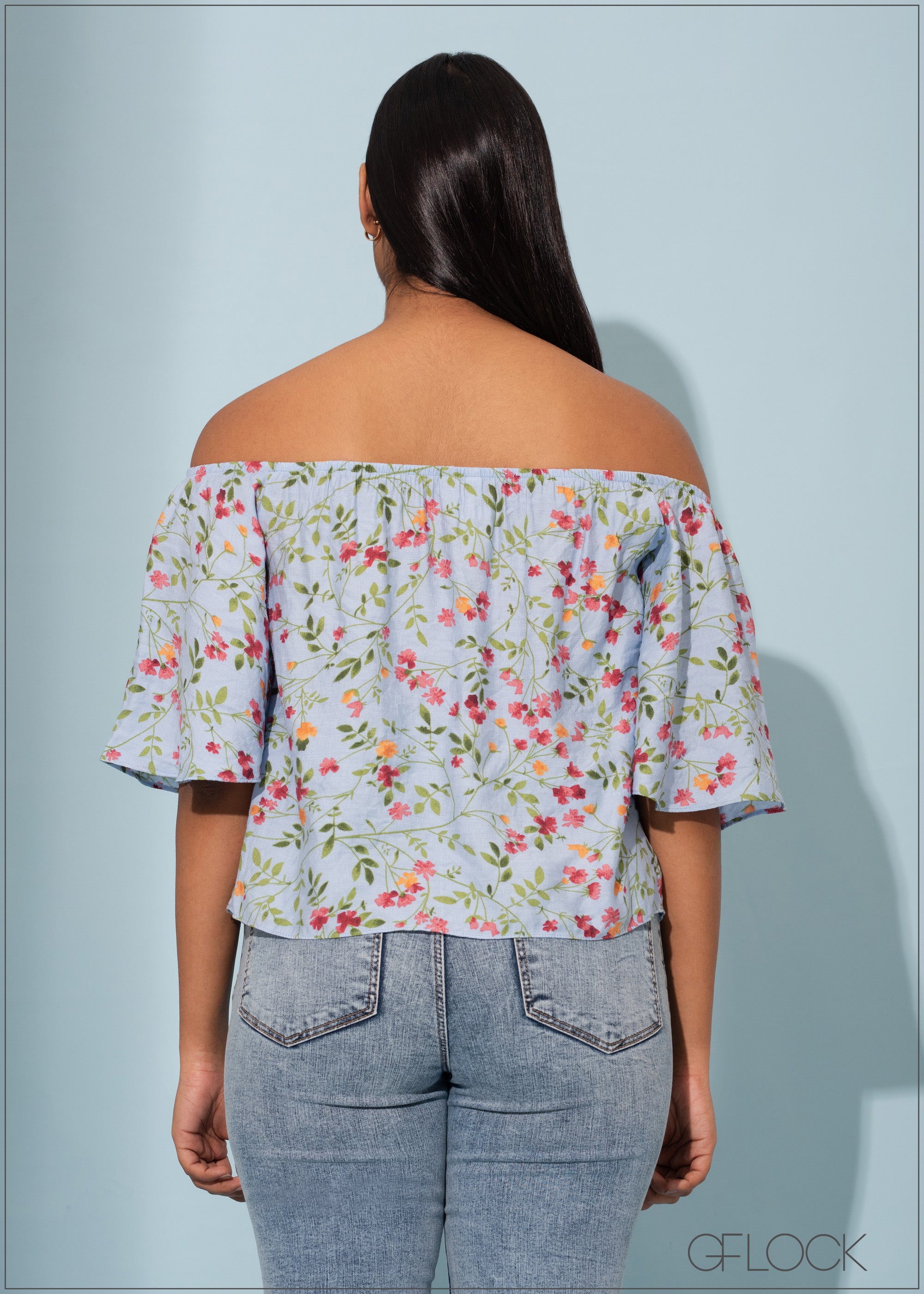 Floral Off Shoulder Top - 041122