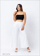 Pleat Detail Pant - 230123