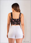 Floral Smocked Top - 200223